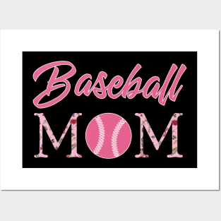 Baseball Mom Posters and Art